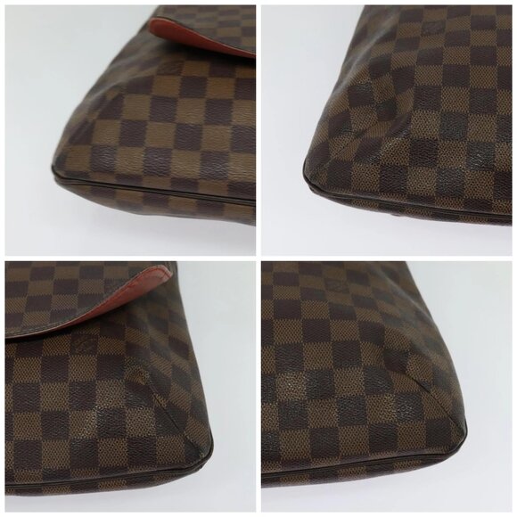LOUIS VUITTON Damier Ebene Musette Shoulder Bag LV Auth - Picture 15 of 16